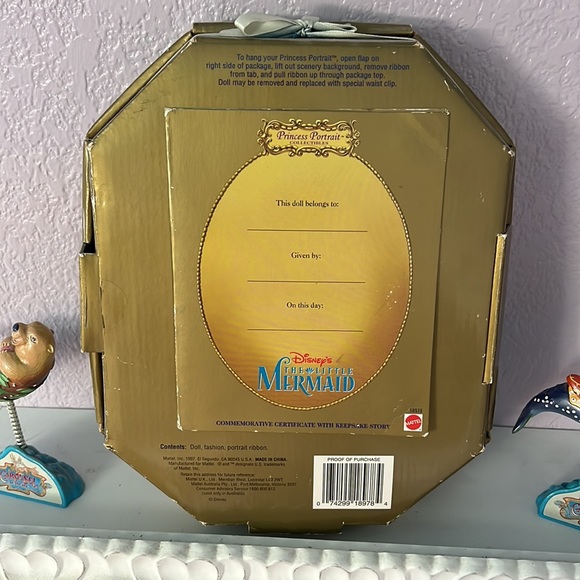 Vintage Ariel Mattel doll (and friends) - Picture 5 of 11